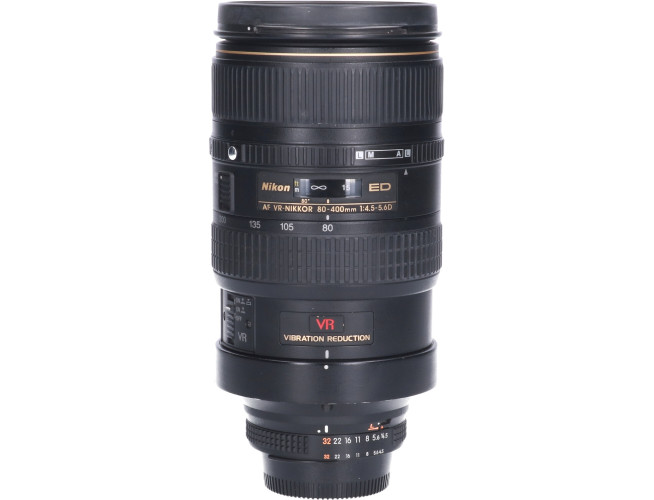 Tweedehands Nikon 80-400mm f/4.5-5.6 AF-D VR ED CM2157