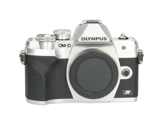 Tweedehands Olympus E-M10 Mark IV Zilver Body CM2211