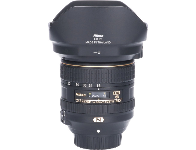 Tweedehands Nikon AF-S 16-80mm f/2.8-4.0 ED VR DX CM2259