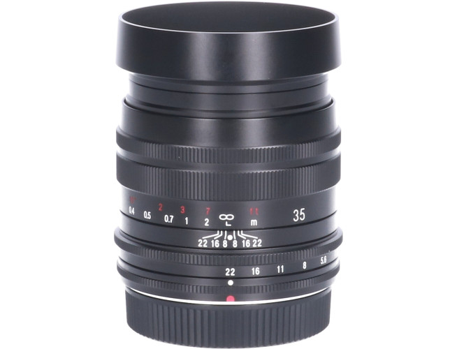 Tweedehands Voigtlander Macro APO Ultron 35mm f/2.0 - Fuji X Zwart CM2281