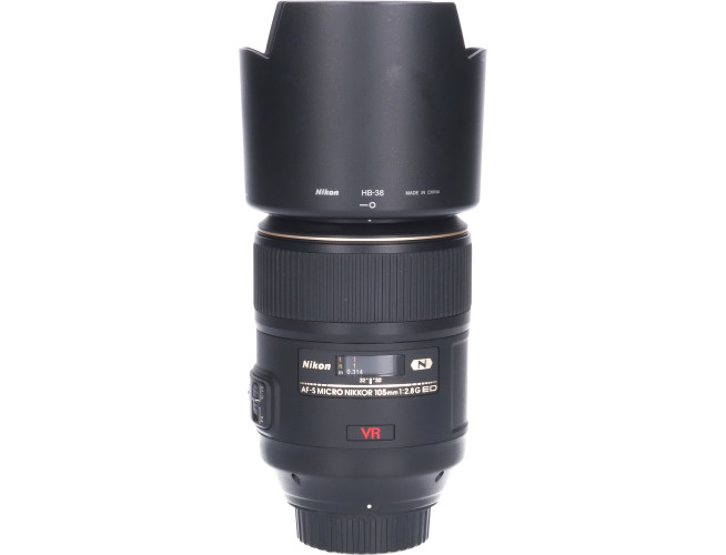 Tweedehands Nikon AF-S 105mm f/2.8G IF ED VR Micro CM2324