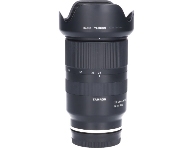 Tweedehands Tamron 28-75mm f/2.8 Di III RXD Sony E CM2338