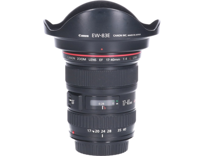 Tweedehands Canon EF 17-40mm f/4.0L USM CM2399