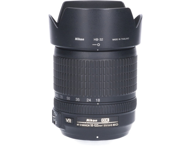 Tweedehands Nikon AF-S 18-105mm f/3.5-5.6G VR DX CM2447