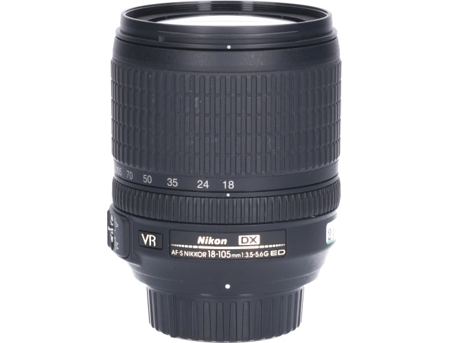 Tweedehands Nikon AF-S 18-105mm f/3.5-5.6G VR DX CM2463