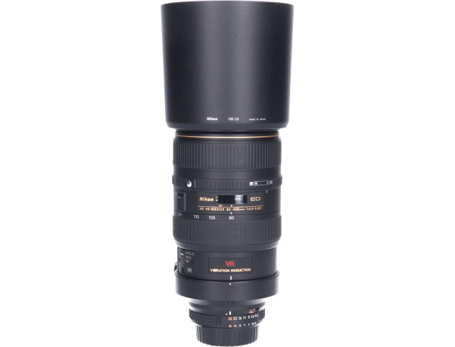 Tweedehands Nikon 80-400mm f/4.5-5.6 AF-D VR ED CM2464