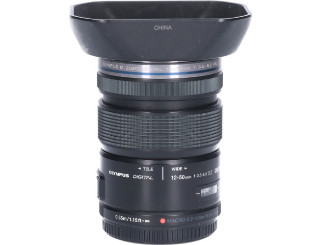 Tweedehands Olympus M.Zuiko Digital ED 12-50mm f/3.5-6.3 EZ Zwart CM2471