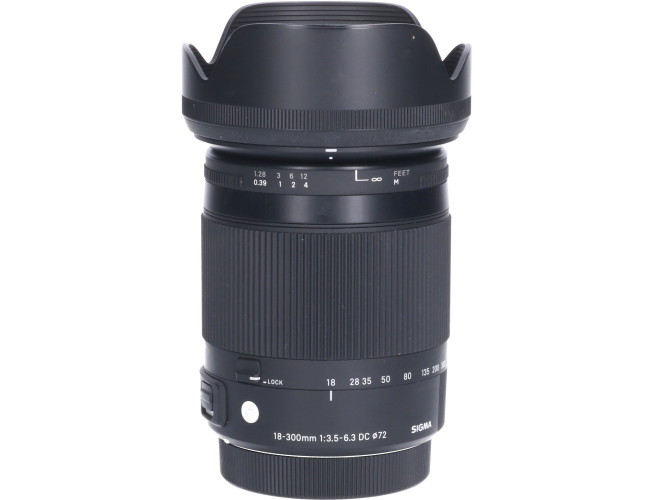 Tweedehands Sigma 18-300mm f/3.5-6.3 DC OS HSM Macro Contemporary Canon CM2493