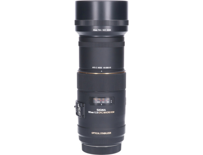 Tweedehands Sigma 105mm f/2.8 EX DG OS HSM Macro Canon CM2540