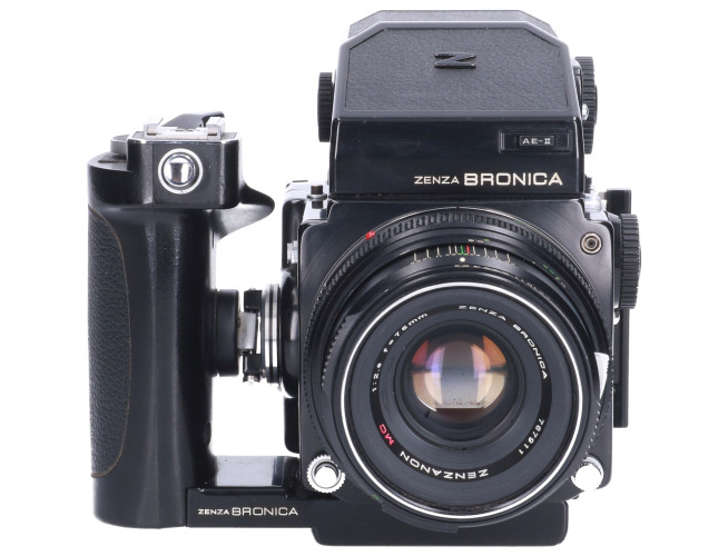 Tweedehands Bronica Zenza ETRS met Zenzanon mc 75mm f/2.8 CM2555