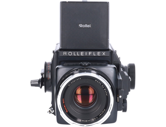 Tweedehands Rolleiflex SL66e met HFT 80mm f/2.8 CM2556
