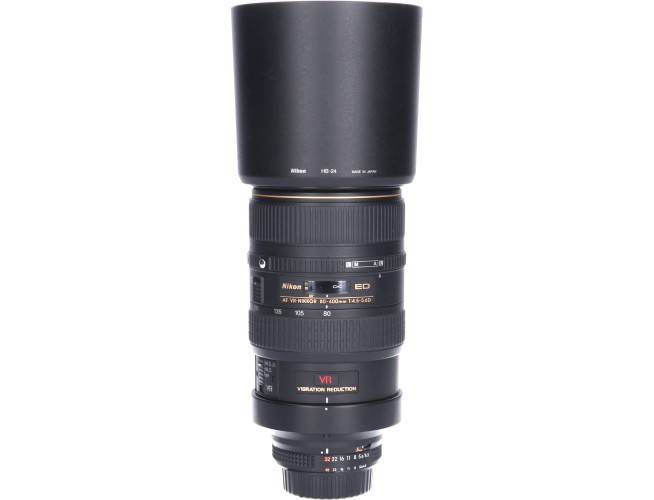 Tweedehands Nikon 80-400mm f/4.5-5.6 AF-D VR ED CM2654