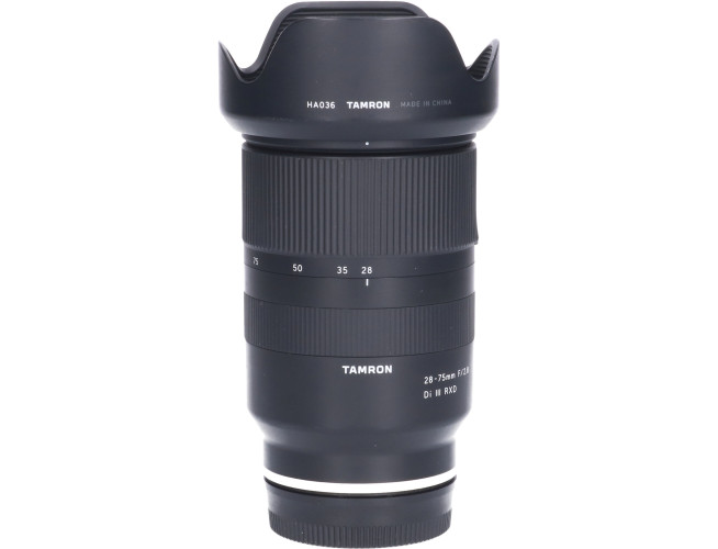 Tweedehands Tamron 28-75mm f/2.8 Di III RXD Sony E CM2656