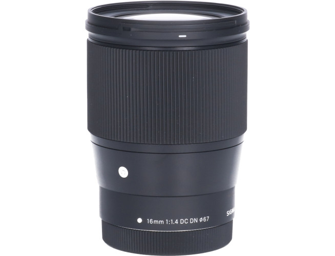 Tweedehands Sigma 16mm f/1.4 DC DN Contemporary Canon EF-M CM2782