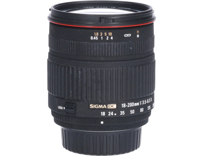 Tweedehands Sigma 18-200mm f/3.5-6.3 DC - Nikon CM2789