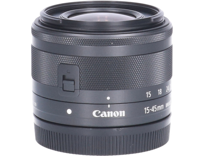 Tweedehands Canon EF-M 15-45mm f/3.5-6.3 IS STM - Zwart CM2915