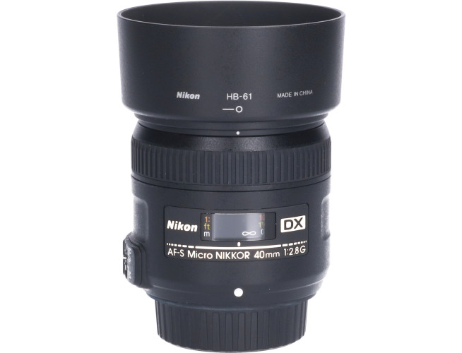 Tweedehands Nikon AF-S 40mm f/2.8G DX Micro CM2949