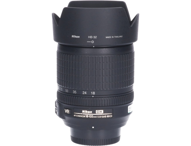 Tweedehands Nikon AF-S 18-105mm f/3.5-5.6G VR DX CM2977