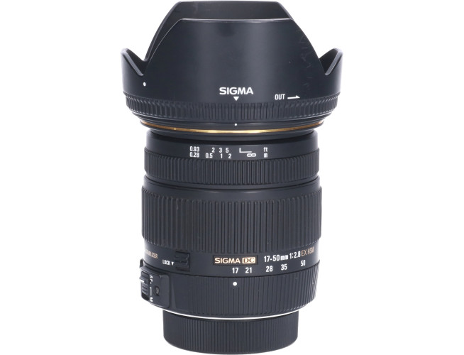 Tweedehands Sigma 17-50mm f/2.8 EX DC OS HSM Nikon CM3012