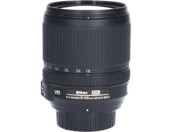 Tweedehands Nikon AF-S 18-105mm f/3.5-5.6G VR DX CM3032