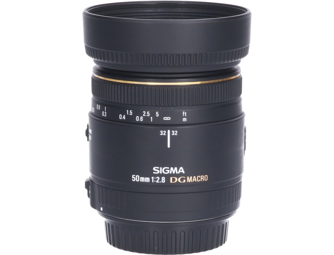 Tweedehands Sigma 50mm f/2.8 EX DG Macro 1:1 Canon-AF CM3037
