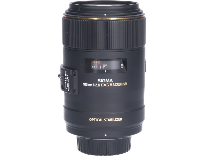 Tweedehands Sigma 105mm f/2.8 EX DG OS HSM Macro Nikon CM3071