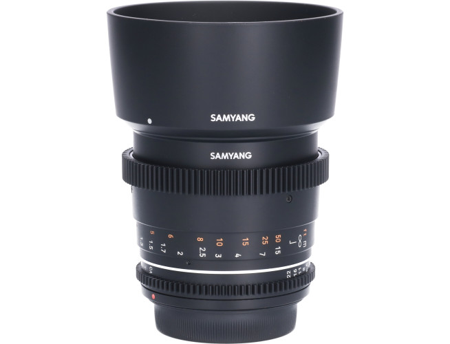 Tweedehands Samyang 85mm T1.5 MK2 Canon EF CM3079