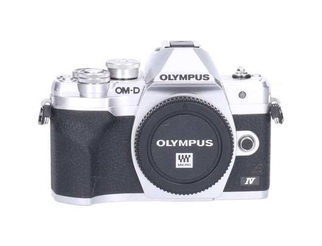 Tweedehands Olympus E-M10 Mark IV Zilver Body CM3134