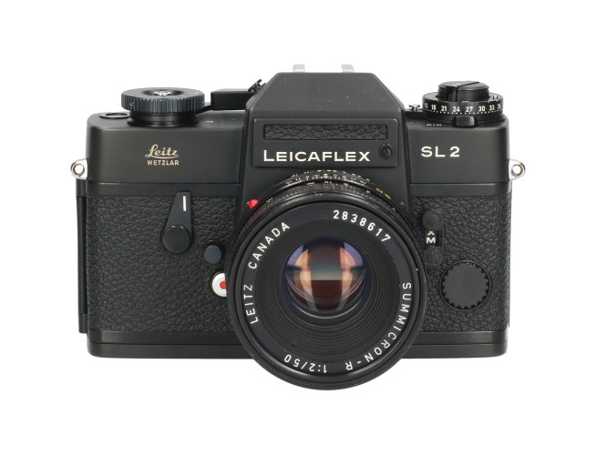Tweedehands Leica Leicaflex SL2 + Summicron-R 50mm F/2 CM3178