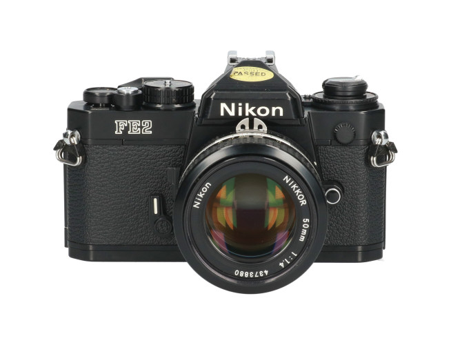 Tweedehands Nikon FE2 SLR + Nikkor 50mm f/1.4 CM3202