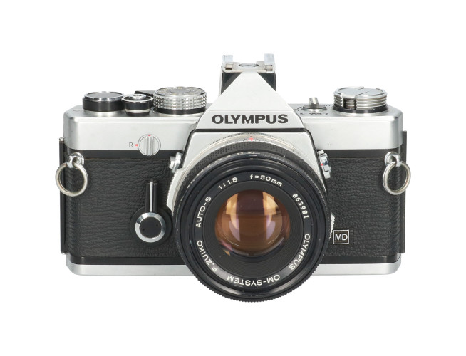 Tweedehands Olympus OM-1 + Olympus Auto-S Zuiko 50mm f/1.8 CM3216