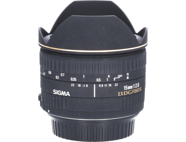 Tweedehands Sigma 15mm f/2.8 EX DG Diagonal Fisheye Canon CM3219