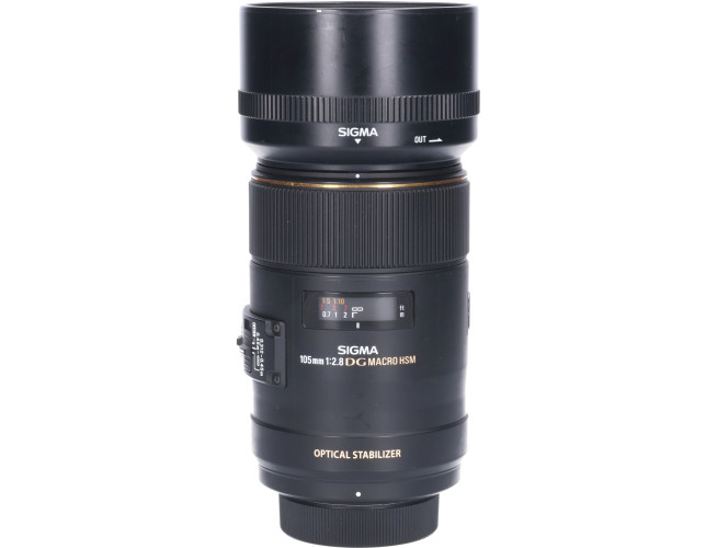 Tweedehands Sigma 105mm f/2.8 EX DG OS HSM Macro Nikon CM3251