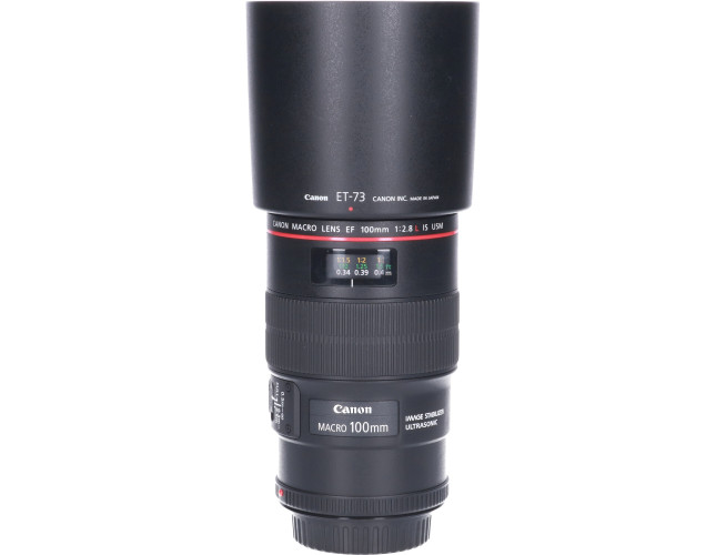Tweedehands Canon EF 100mm f/2.8L IS Macro USM CM3337