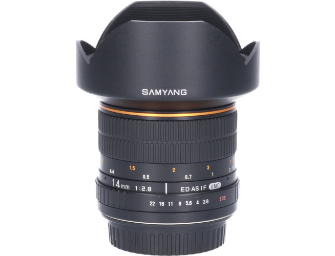 Tweedehands Samyang 14mm f/2.8 ED AS IF UMC Canon CM3340