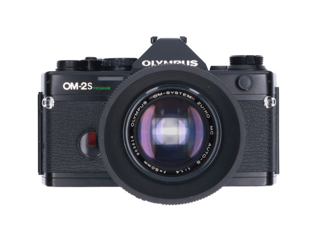 Tweedehands Olympus OM-2S Program + Olympus OM 50mm F/1.4 Auto-S MC lens CM3525