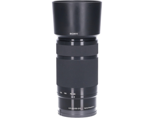 Tweedehands Sony 55-210mm f/4.5-6.3 OSS E-mount Zwart CM3527