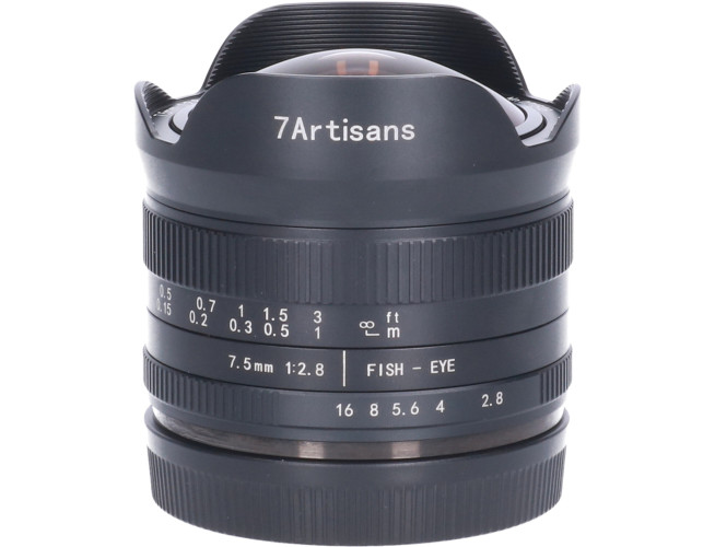 Tweedehands 7Artisans 7.5mm f/2.8 MkII Sony E-Mount | APS-C CM3514