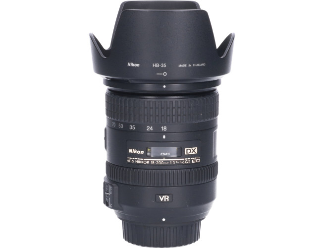 Tweedehands Nikon AF-S 18-200mm f/3.5-5.6G DX IF ED VR II CM3556