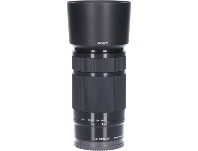 Tweedehands Sony 55-210mm f/4.5-6.3 OSS E-mount Zwart CM3569