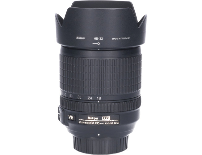 Tweedehands Nikon AF-S 18-105mm f/3.5-5.6G VR DX CM3638