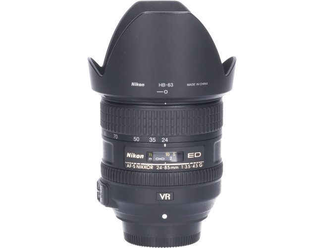 Tweedehands Nikon AF-S 24-85mm f/3.5-4.5 ED VR CM3676