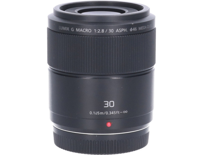 Tweedehands Panasonic Lumix G Macro 30mm f/2.8 ASPH Mega OIS - Zwart CM3735
