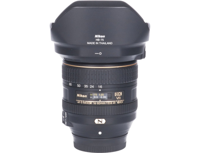 Tweedehands Nikon AF-S 16-80mm f/2.8-4.0 ED VR DX CM3752