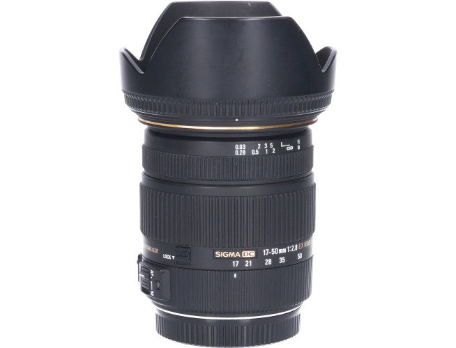 Tweedehands Sigma 17-50mm f/2.8 EX DC OS HSM Canon CM3722