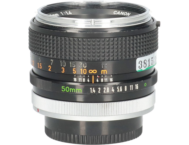 Tweedehands Canon 50mm f/1.4 FD S.S.C. CM3815