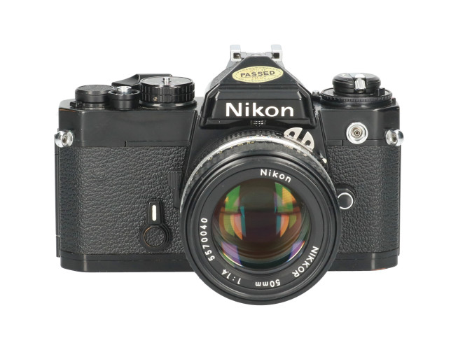 Tweedehands Nikon FE Body met 50mm F/1.4 CM3846