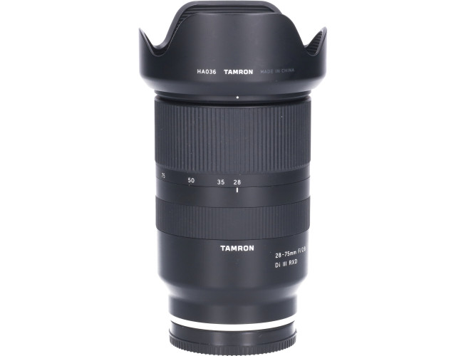 Tweedehands Tamron 28-75mm f/2.8 Di III RXD Sony E CM3861