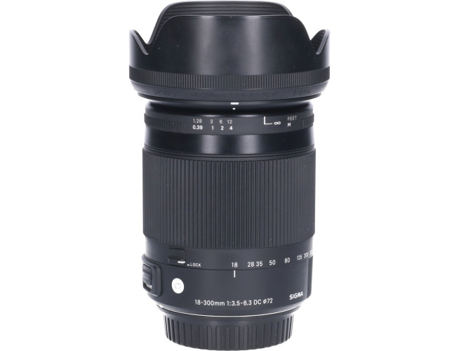 Tweedehands Sigma 18-300mm f/3.5-6.3 DC OS HSM Macro Contemporary Canon CM3891