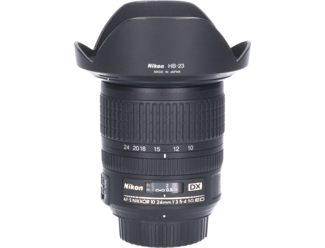 Tweedehands Nikon AF-S 10-24mm f/3.5-4.5G ED DX CM4216